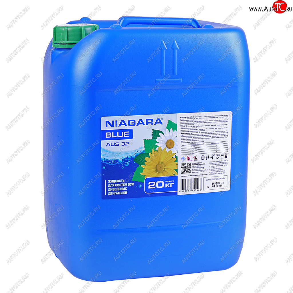 999 р. Жидкость адсорбирующая (аммиачная добавка) 20кг NIAGARA NIAGARA 4008000013  с доставкой в г. Кемерово