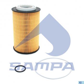 1 369 р. Фильтр масляный КПП MAN TGS,TGX (элемент) SAMPA SAMPA 025.144  с доставкой в г. Кемерово. Увеличить фотографию 1