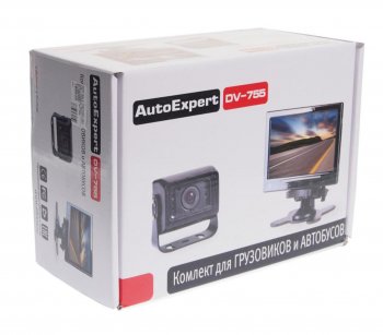 10 699 р. Монитор с камерой заднего вида для грузовиков (кабель 20м) AUTOEXPERT dv-755  с доставкой в г. Кемерово. Увеличить фотографию 4