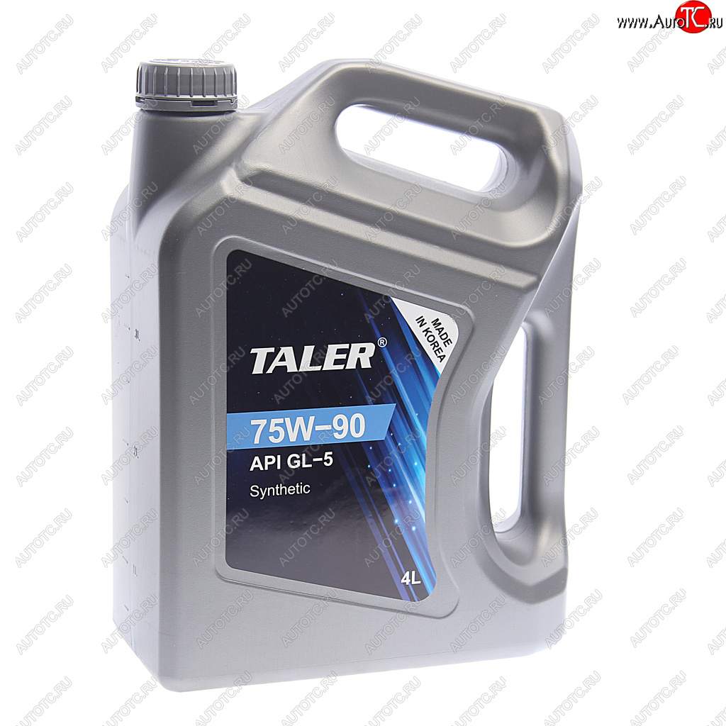 4 199 р. Масло трансмиссионное GL-5 75W90 синт.4л TALER TALER 500413  с доставкой в г. Кемерово