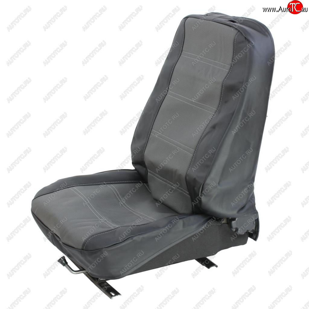 6 799 р. Авточехлы VW Polo (09-) экокожа задняя спинка 40х60 черно-серые комплект PANDORA-A PANDORA-A polo bkgy cla  с доставкой в г. Кемерово