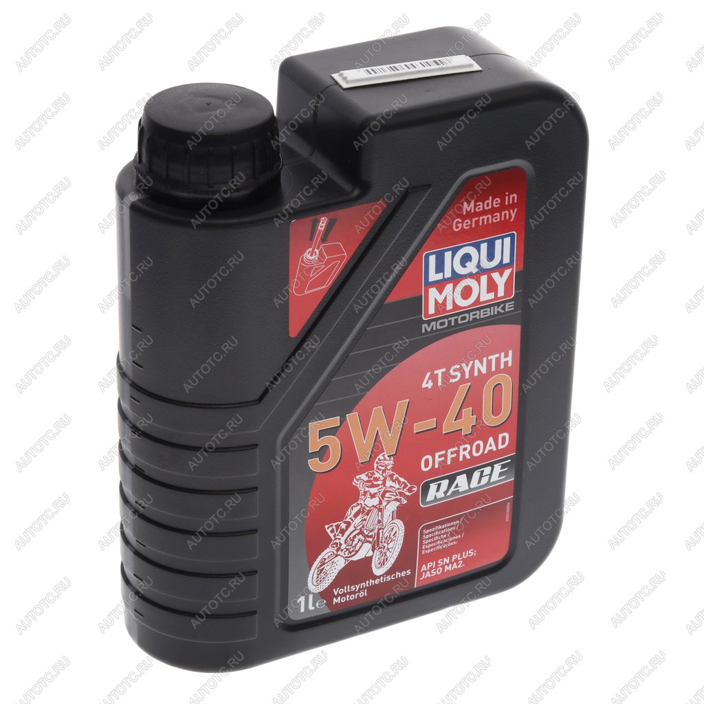 1 999 р. Масло моторное для 4-х тактных двигателей MOTORBIKE 4T OFFROAD RACE 5W40 синт.1л LIQUI MOLY LIQUI MOLY 3018  с доставкой в г. Кемерово