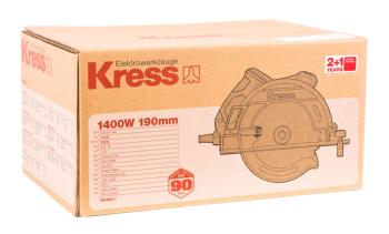 11 949 р. Пила циркулярная 1400Вт 190мм 5200обмин. KRESS KRESS ku420.1  с доставкой в г. Кемерово. Увеличить фотографию 7