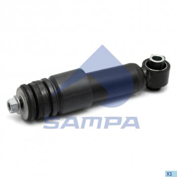 1 999 р. Амортизатор VOLVO FH4 кабины задний горизонтальный SAMPA SAMPA 034.224-01  с доставкой в г. Кемерово. Увеличить фотографию 1