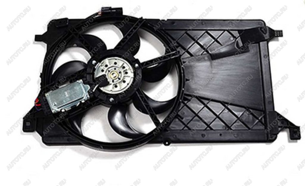 10 349 р. Вентилятор FORD Focus (04-) (1.8/2.0) охлаждения радиатора с кожухом BSG BSG bsg30510004 BSG bsg30510004  с доставкой в г. Кемерово