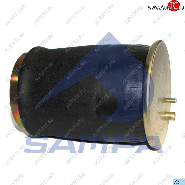 7 399 р. Пневморессора MAN TGA (стальной стакан) SAMPA SAMPA sp554884-k09  с доставкой в г. Кемерово