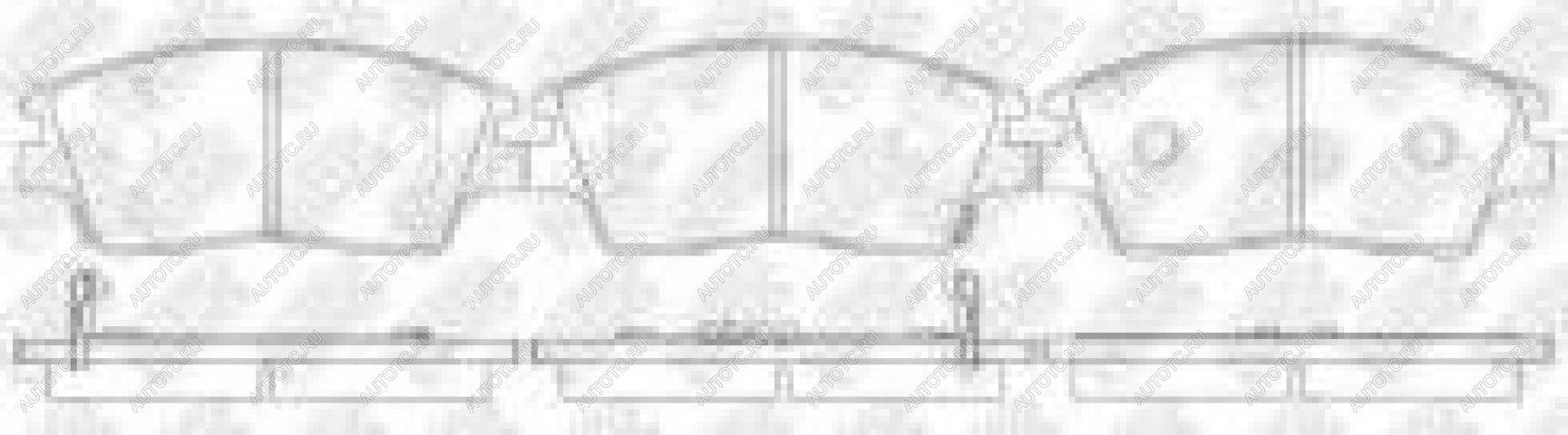 3 799 р. Колодки тормозные передние (4шт.) NIBK Hyundai Tucson TL рестайлинг (2018-2021)  с доставкой в г. Кемерово