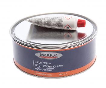 649 р. Шпатлевка со стекловолокном FIBER GLASS GREEN 0.9кг MAXTOR MAXTOR 32400.9  с доставкой в г. Кемерово. Увеличить фотографию 1