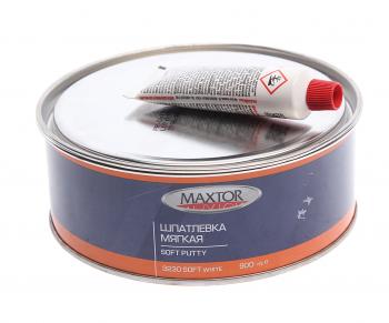 589 р. Шпатлевка полиэфирная SOFT WHITE 0.9кг MAXTOR MAXTOR 32300.9  с доставкой в г. Кемерово. Увеличить фотографию 1