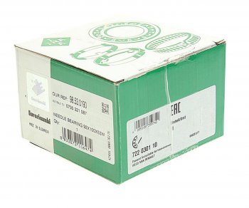 859 р. Подшипник КПП КАМАЗ игольчатый вала вторичного КПП ZF 16S 151 EURORICAMBI EURORICAMBI 0735321087  с доставкой в г. Кемерово. Увеличить фотографию 2
