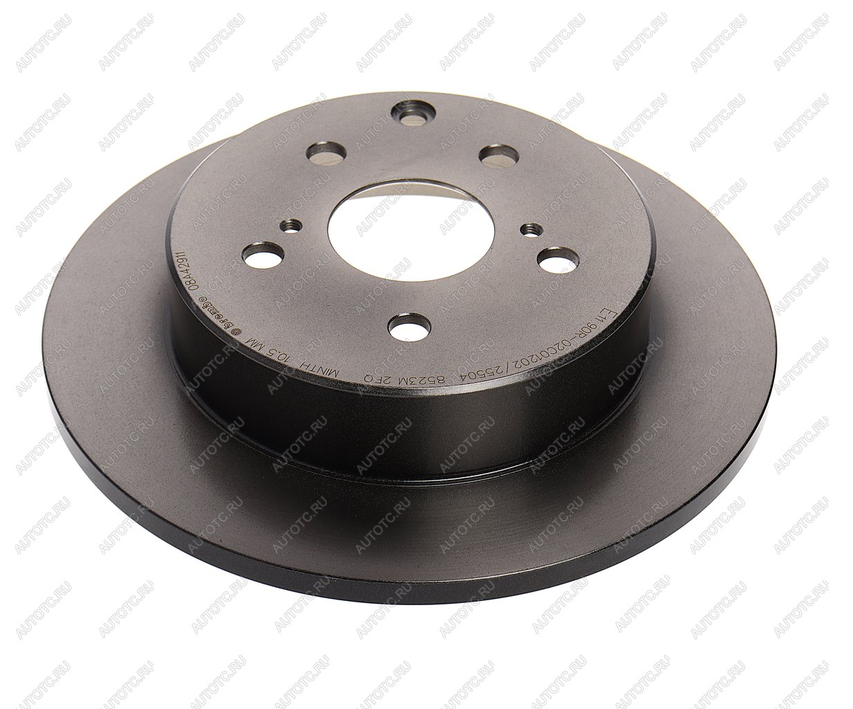 4 999 р. Диск тормозной TOYOTA Rav 4 (05-12) задний (1шт.) BREMBO BREMBO 08.a429.11  с доставкой в г. Кемерово