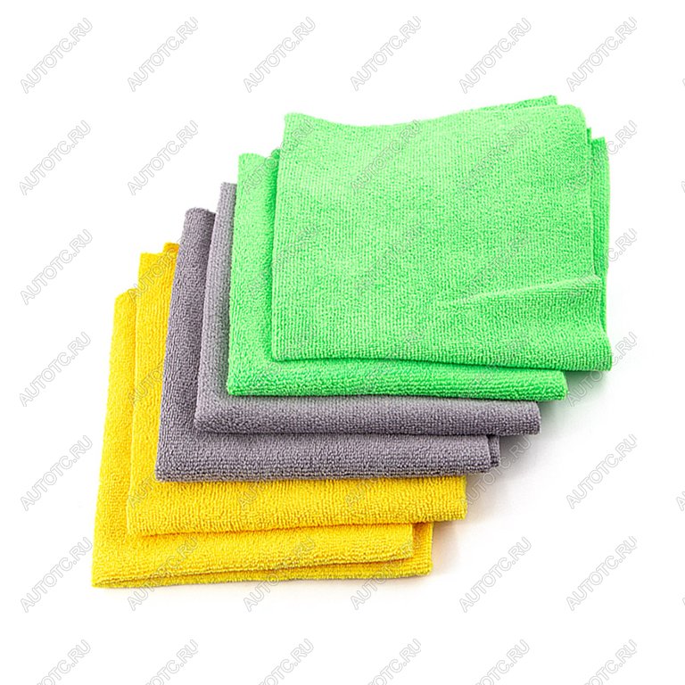 639 р. Салфетка микрофибра универсальная 40х40см (6шт.) Terry Towel SHINE SYSTEMS SHINE SYSTEMS ss582  с доставкой в г. Кемерово