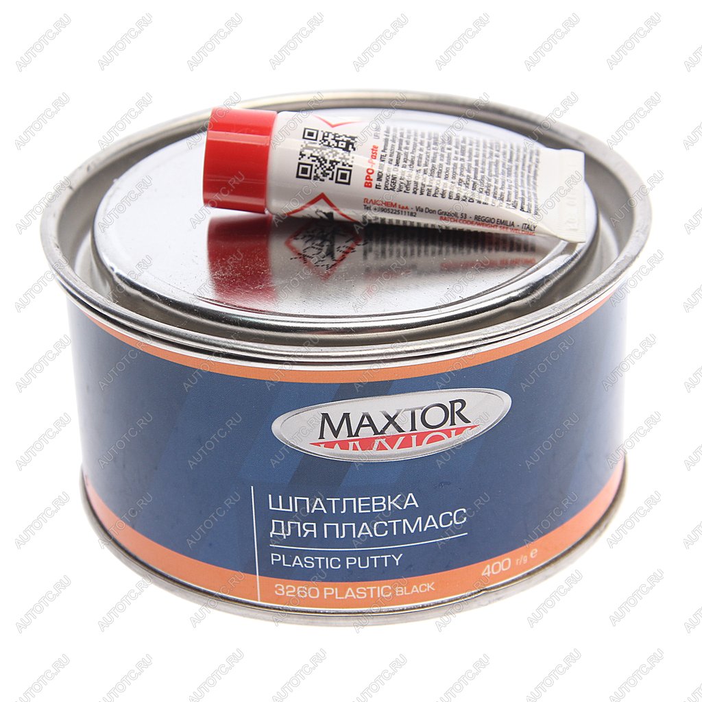 459 р. Шпатлевка по пластику PLASTIC BLACK 0.4кг MAXTOR MAXTOR 32600.4  с доставкой в г. Кемерово