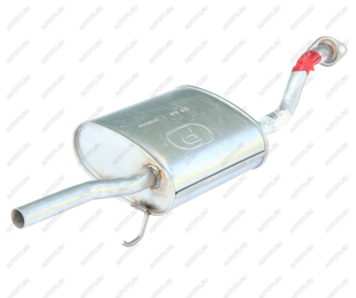 6 199 р. Глушитель HONDA Civic (91-95) задняя часть POLMOSTROW POLMOSTROW 0966  с доставкой в г. Кемерово