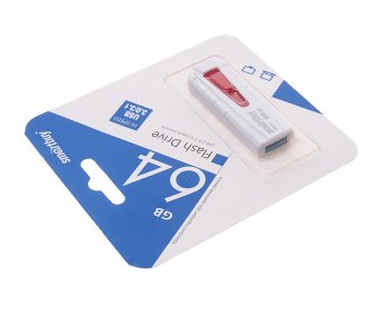 589 р. Карта памяти USB 64GB SMART BUY SMART BUY sb64gbir-w3  с доставкой в г. Кемерово. Увеличить фотографию 2