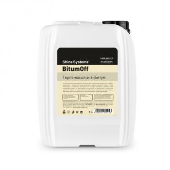 5 399 р. Очиститель битума 5л BitumOFF SHINE SYSTEMS SHINE SYSTEMS ss948  с доставкой в г. Кемерово. Увеличить фотографию 1