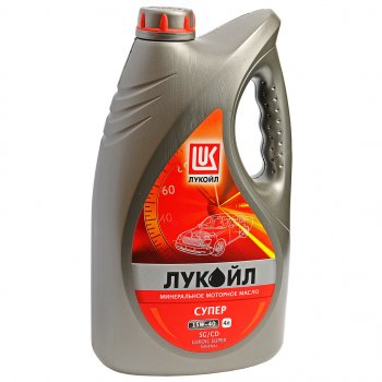 1 289 р. Масло моторное СУПЕР SGCD 15W40 мин.4л ЛУКОЙЛ LUKOIL 19195  с доставкой в г. Кемерово. Увеличить фотографию 1