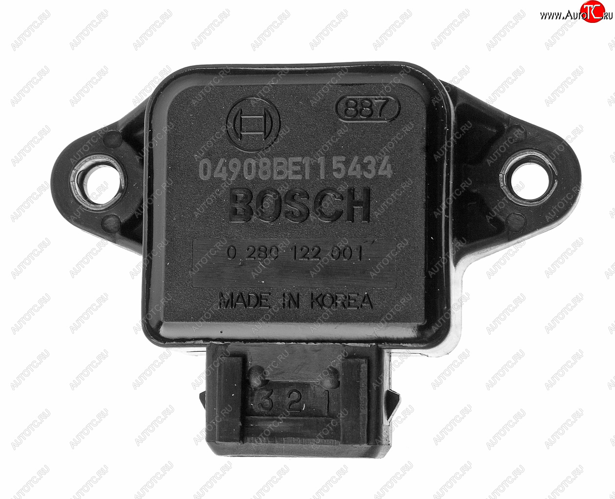 2 299 р. Датчик положения заслонки дроссельной ЗМЗ-406 BOSCH BOSCH 0280122001  с доставкой в г. Кемерово