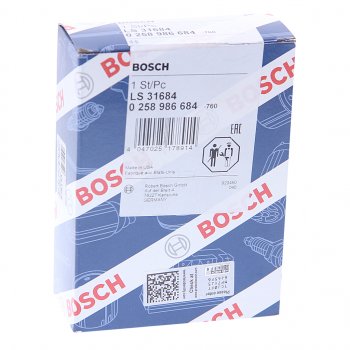 6 199 р. Датчик кислорода HYUNDAI Tucson (2.0),Sonata (06-) (2.0) BOSCH BOSCH 0258986684  с доставкой в г. Кемерово. Увеличить фотографию 2