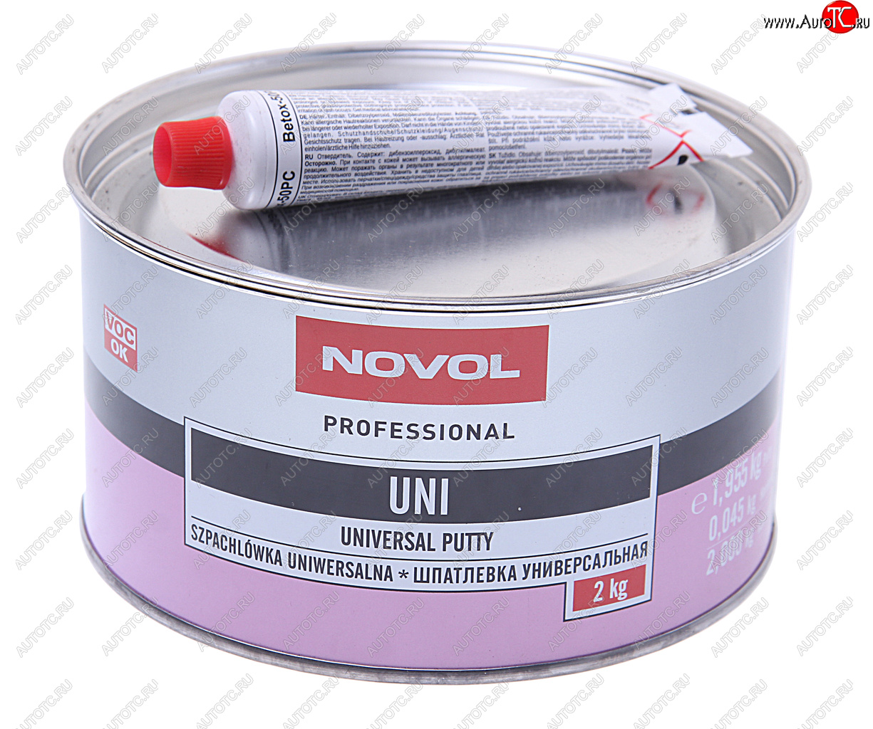 1 599 р. Шпатлевка UNI 2кг NOVOL NOVOL 1105  с доставкой в г. Кемерово