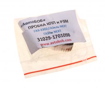 62 р. Пробка ГАЗ-3302,ГАЗель Next,ГАЗон Next КПП и РЗМ АВТОБОБ АВТОБОБ 31029-1701098  с доставкой в г. Кемерово. Увеличить фотографию 3
