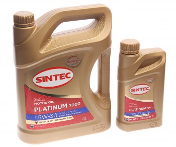 2 079 р. Масло моторное Platinum 7000 C3SP 5W30 синт.4+1л SINTEC SINTEC 600225  с доставкой в г. Кемерово. Увеличить фотографию 1