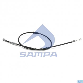 1 659 р. Трос MAN привода замка капота SAMPA SAMPA 028.013  с доставкой в г. Кемерово. Увеличить фотографию 1