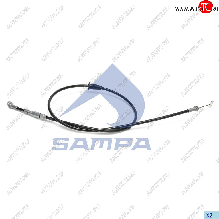 1 659 р. Трос MAN привода замка капота SAMPA SAMPA 028.013  с доставкой в г. Кемерово