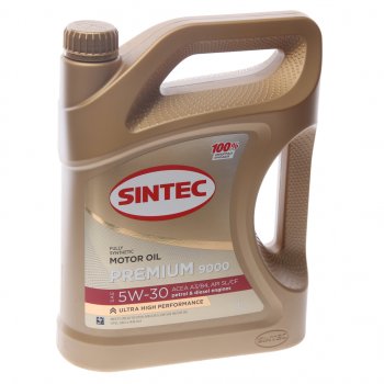 2 669 р. Масло моторное PREMIUM 9000 A3B4 5W30 синт.4л SINTEC SINTEC 600103  с доставкой в г. Кемерово. Увеличить фотографию 1