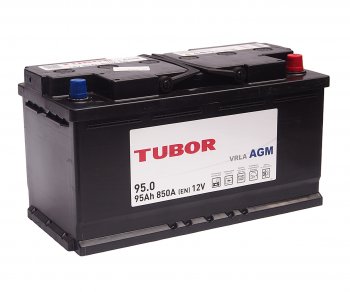 26 999 р. Аккумулятор TUBOR AGM 95Ач обратная полярность TUBOR 6ст95(0)  с доставкой в г. Кемерово. Увеличить фотографию 1