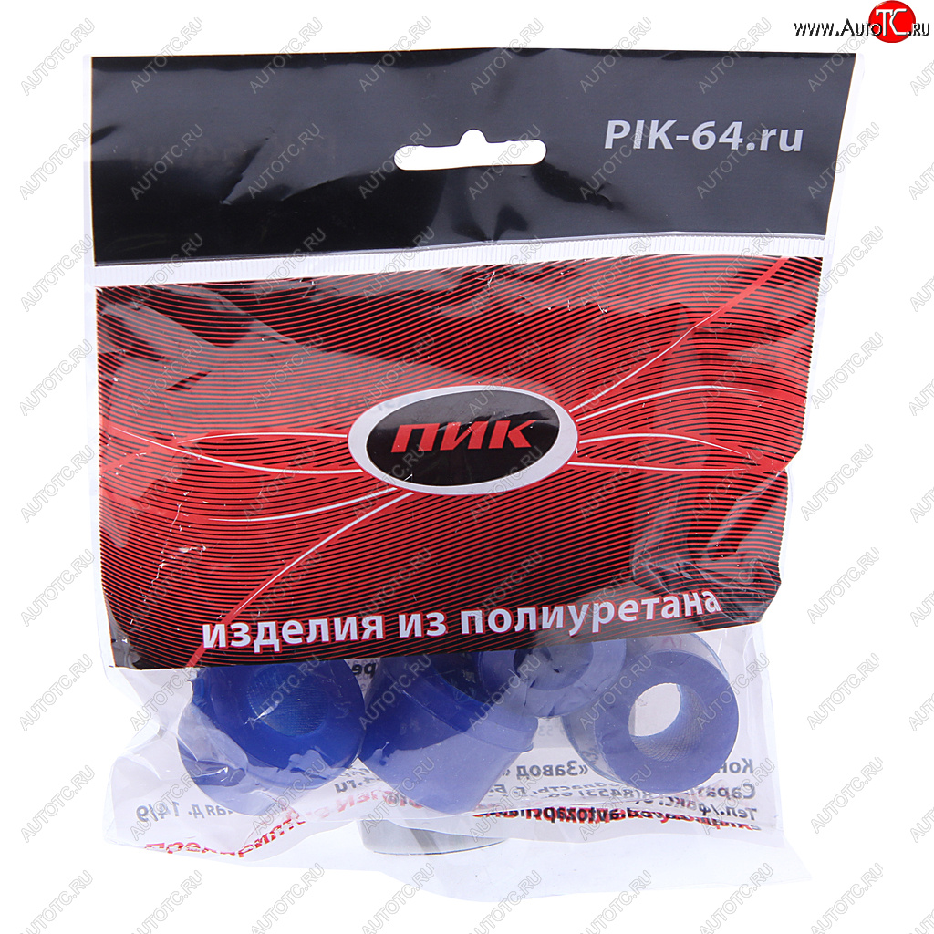 121 р. Втулка амортизатора УАЗ-452 (полиуретан) 4шт. ПИК ПИК 451-2905432  с доставкой в г. Кемерово