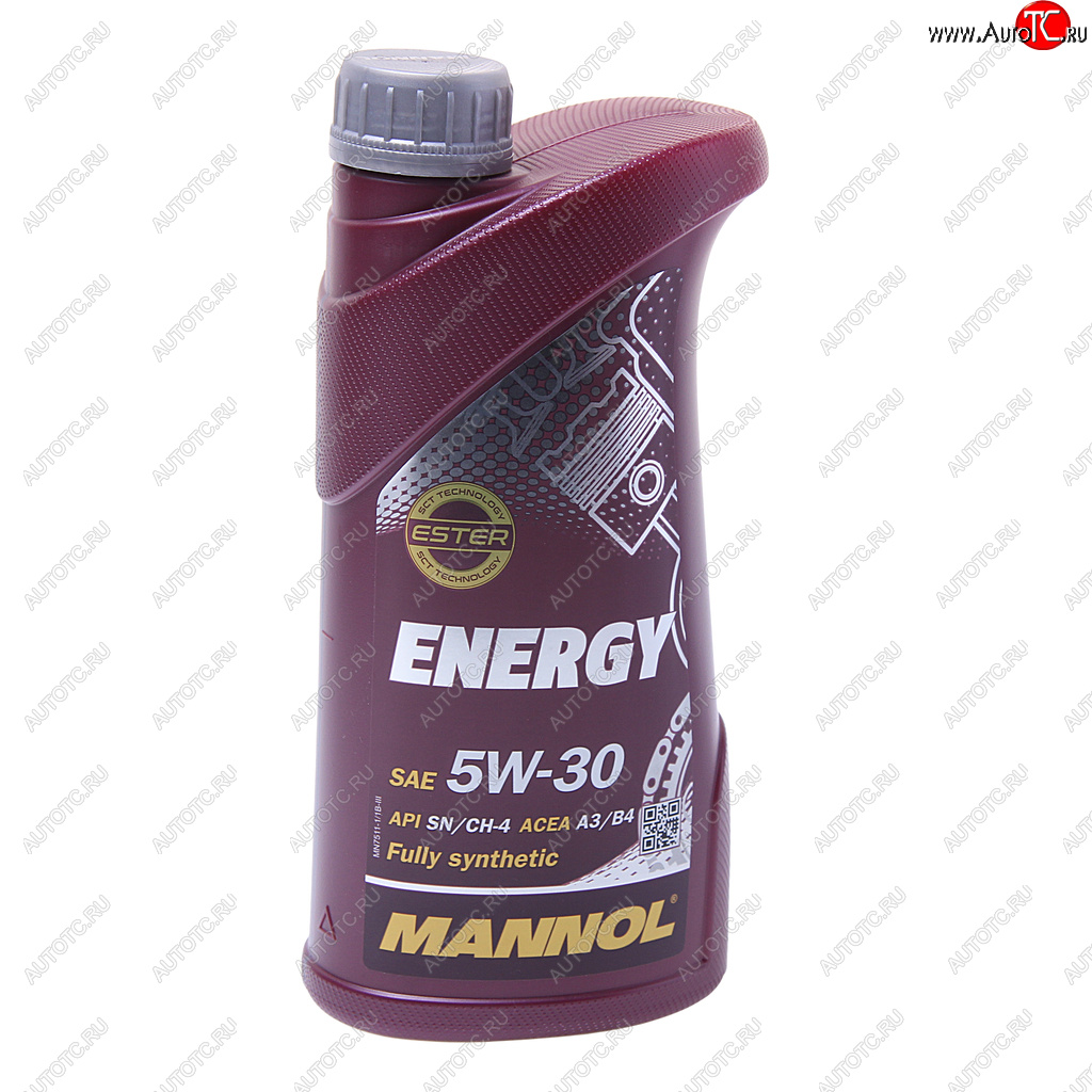 789 р. Масло моторное ENERGY 5W30 SNA3B4 синт.1л 7511 MANNOL MANNOL 7016  с доставкой в г. Кемерово