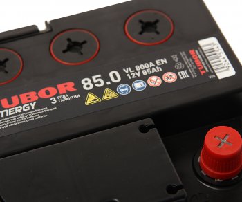 17 449 р. Аккумулятор TUBOR Synergy 85Ач обратная полярность,низкий TUBOR 6ст85(0)  с доставкой в г. Кемерово. Увеличить фотографию 2