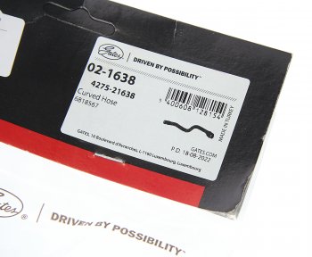 1 699 р. Патрубок OPEL Astra H (04-) отопителя верхний GATES GATES 021638  с доставкой в г. Кемерово. Увеличить фотографию 2