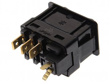 283 р. Выключатель клавиша ГАЗ-3110,3302 отопителя 12V РАДИОДЕТАЛЬ РАДИОДЕТАЛЬ 82.3709-03.09  с доставкой в г. Кемерово. Увеличить фотографию 2