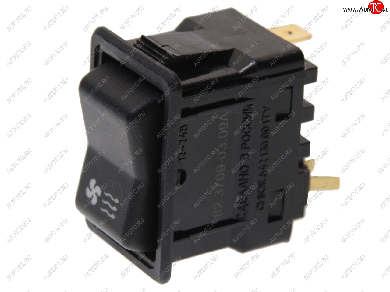283 р. Выключатель клавиша ГАЗ-3110,3302 отопителя 12V РАДИОДЕТАЛЬ РАДИОДЕТАЛЬ 82.3709-03.09  с доставкой в г. Кемерово