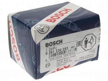 3 599 р. Датчик абсолютного давления воздуха BMW 1 BOSCH BOSCH 0261230253  с доставкой в г. Кемерово. Увеличить фотографию 3