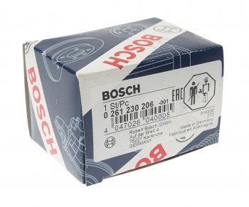 4 549 р. Датчик давления воздуха AUDI A3 (08-) коллектора впускного BOSCH BOSCH 0261230206  с доставкой в г. Кемерово. Увеличить фотографию 3