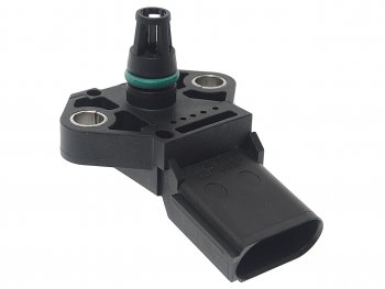 4 549 р. Датчик давления воздуха AUDI A3 (08-) коллектора впускного BOSCH BOSCH 0261230206  с доставкой в г. Кемерово. Увеличить фотографию 1