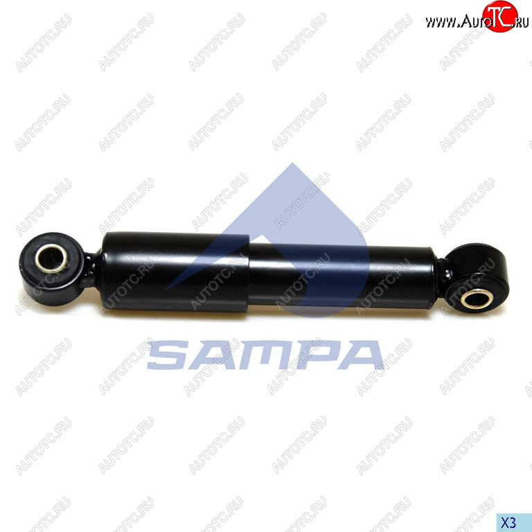 3 989 р. Амортизатор MAN TGS 18.320-41.480 передний (463-765 16x50 24x55 OO) SAMPA SAMPA 020.296-01  с доставкой в г. Кемерово