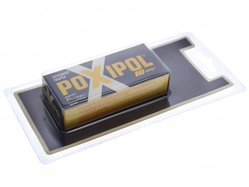 349 р. Клей эпоксидный двухкомпонентный серый 14мл блистер POXIPOL POXIPOL 2201  с доставкой в г. Кемерово. Увеличить фотографию 1
