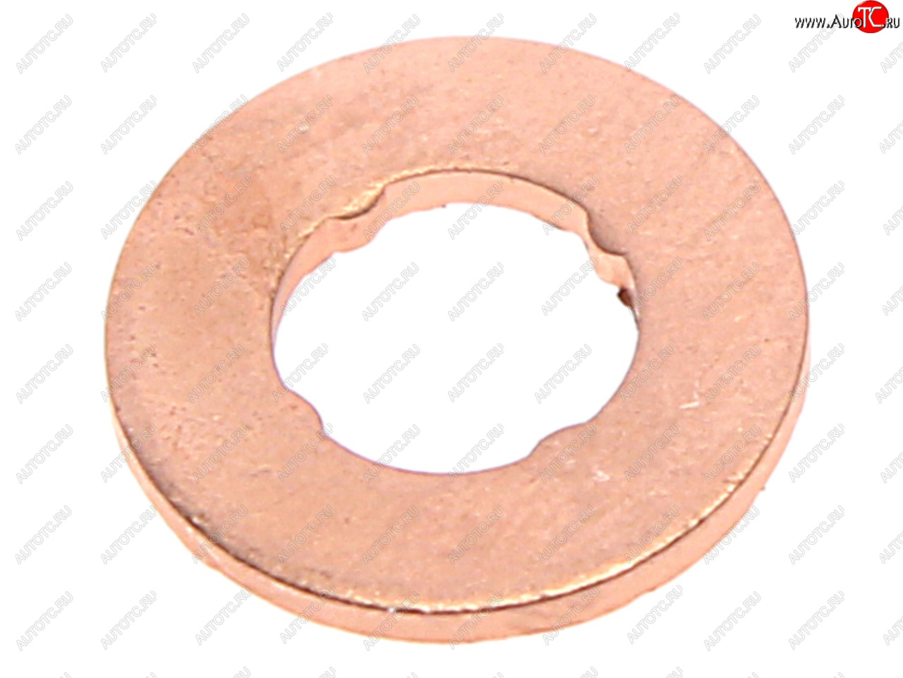 56 р. Прокладка ГАЗ-3302 дв.CUMMINS ISF 2.8 форсунки (медная) (аналог BOSCH F00VC17503) РД РУССКИЙ ДВИГАТЕЛЬ 5340-1112011  с доставкой в г. Кемерово