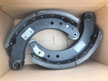 7 399 р. Колодки тормозные МАЗ (2шт.) комплект на колесо BRAKE BLOCKS BRAKE BLOCKS 5336-350109091  с доставкой в г. Кемерово. Увеличить фотографию 5