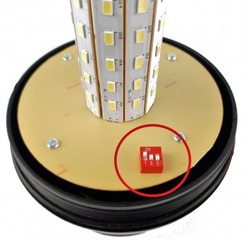 2 699 р. Маяк импульсный 1224V (60 светодиодов) 3 режима на магните желтый LED LT LED TECHNOLOGY 014b  с доставкой в г. Кемерово. Увеличить фотографию 4