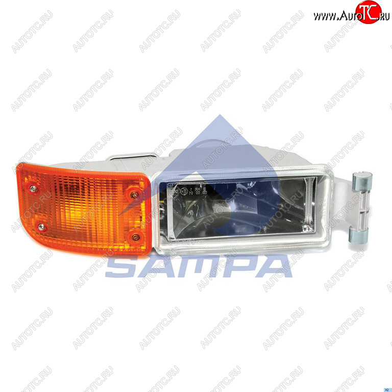 4 099 р. Фара противотуманная MAN TGA с указателем поворота правая SAMPA SAMPA 022.048  с доставкой в г. Кемерово