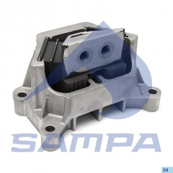 4 599 р. Подушка двигателя MAN TGA,TGS,TGX задняя SAMPA SAMPA 020.466  с доставкой в г. Кемерово. Увеличить фотографию 1