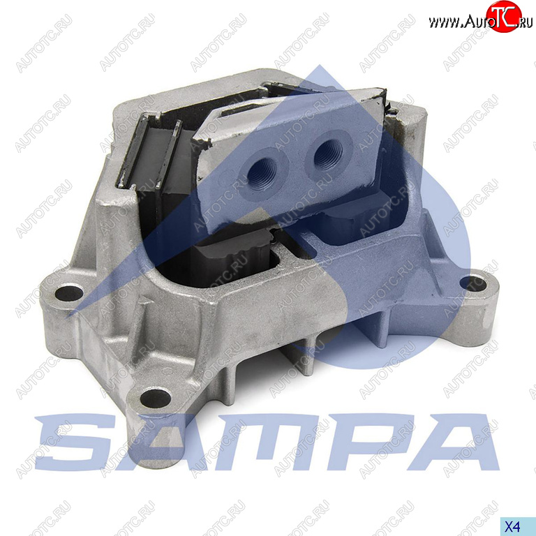 4 599 р. Подушка двигателя MAN TGA,TGS,TGX задняя SAMPA SAMPA 020.466  с доставкой в г. Кемерово