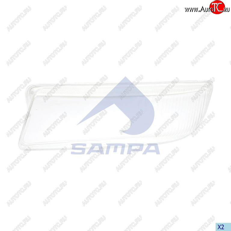 1 299 р. Стекло фары противотуманной MAN TGX (08-) левой SAMPA SAMPA 022.032  с доставкой в г. Кемерово
