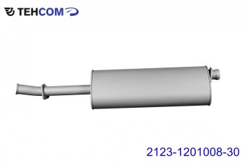 5 799 р. Глушитель ГАЗ-3302 Next дв.Evotech 2.7 ЕВРО-5 ТЕХКОМ ТЕХКОМ 2123-1201008-30  с доставкой в г. Кемерово. Увеличить фотографию 1