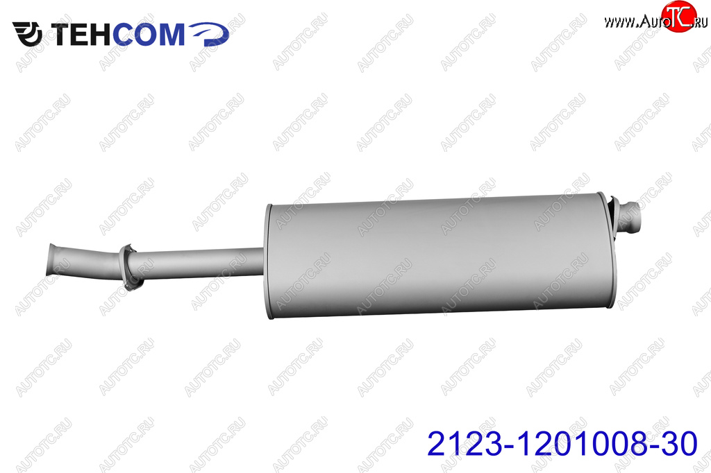 5 799 р. Глушитель ГАЗ-3302 Next дв.Evotech 2.7 ЕВРО-5 ТЕХКОМ ТЕХКОМ 2123-1201008-30  с доставкой в г. Кемерово